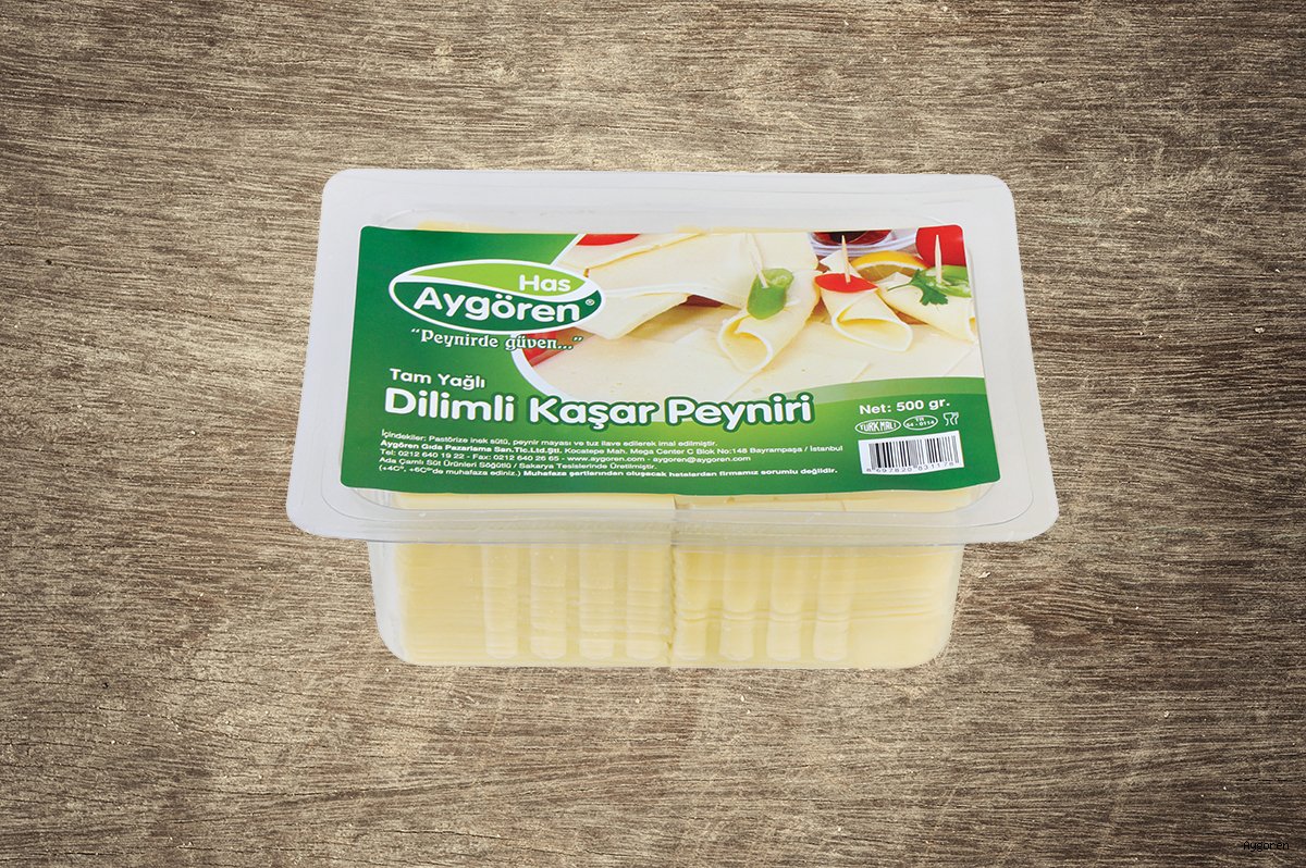 Kaşar Peyniri Dilimli 500gr