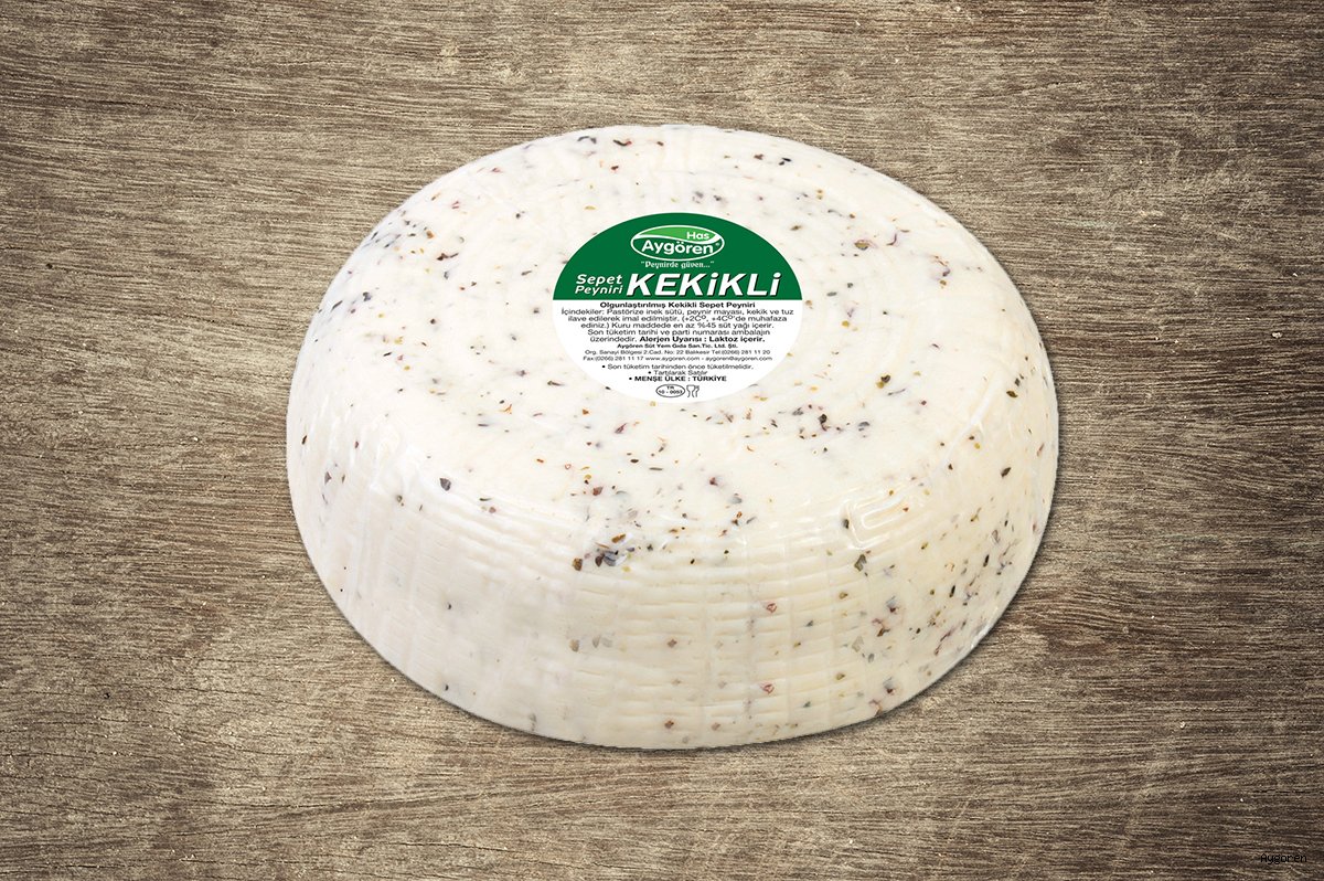 Sepet Peyniri Kekikli Teker