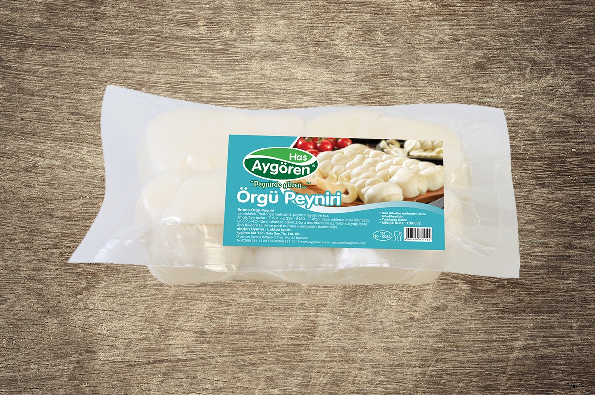 Örgü Peyniri 200gr Aygören Süt Ürünleri